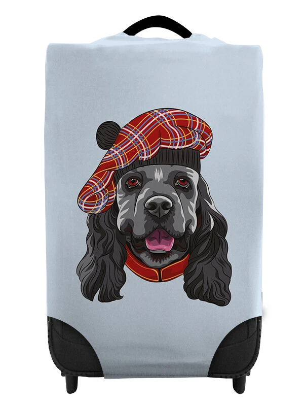 Hipster Spaniel Caseskinz Case Cover *SUITCASE NOT INCLUDED*  - Image 1 of 1