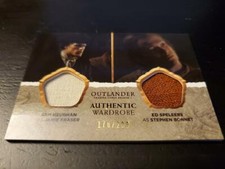 Outlander S4 Convention SP Dual Wardrobe CE3 Jamie/Stephen #176/200 Sam Heughan 
