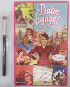 The Balm Cosmetics - Balm Voyage Palette - Neu im Karton mit Bonus Make-up Pinsel - Bild 1 von 4