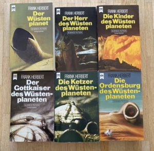 DER WÜSTENPLANET / Dune von Frank Herbert - komplett 6 BÄNDE ( Heyne Verlag ) - Bild 1 von 4