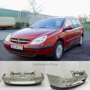 STOßSTANGE VORNE LACKIERT IN WUNSCHFARBE NEU für Citroen C5 2001-2004  - Bild 1 von 4