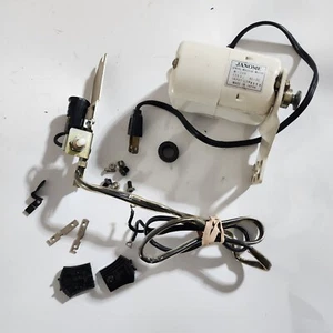 Janome Vogue Stitch Sewing Machine PART MOTOR M-109 / LAMP / PLUG Assembly Parts - Picture 1 of 7