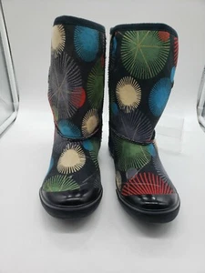 Sketchers Mid Calf Boot Comfort Warmth Sz. 8 Womens Faux Fur Warm Flat Sole. - Picture 1 of 12