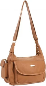 NEU DAMEN/FRAUEN HANDTASCHE ORGANISER SCHULTERTASCHE ECHTLEDER IN RINDSLEDER ML3747 - Bild 1 von 13