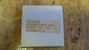Juego de anillos de pistón NOS Suzuki O/S 125 mm 54 mm 1981-1985 RM125 06-6723 - Imagen 1 de 2