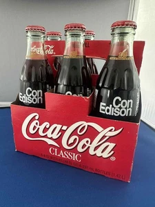 JUEGO DE 6 BOTELLAS DE COCA-COLA COLECCIONABLES CON EDISON EN PACK DE CARTÓN - Imagen 1 de 6