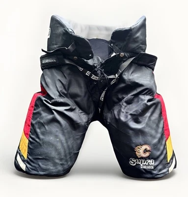 Pantalones de hockey Pro Stock - NHL CALGARY FLAMES - Pantalones profesionales talla XL Foto 1 de 4