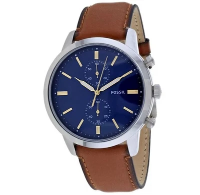 Fossil Men's Townsman Blue Dial Watch - FS5279 - Image 1 of 2