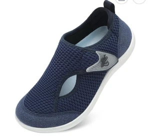 LeIsfit Damen Weite Diabetiker Wanderschuhe Verstellbar Barfuß Atmungsaktiv Größe 9 - Bild 1 von 6