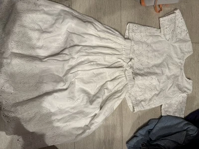 Pink Chicken Youth Size 6 Two Piece Eyelet Set - Image 1 of 4