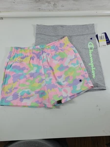 Champion Girl's Athletic Bike Shorts 2 Pack Medium NEW! - Picture 1 of 7