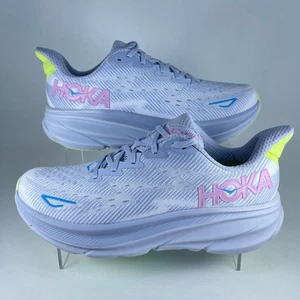 HOKA One Clifton 9 | Gull Sea Ice | Women's 11 B or Men's 10 | NEW - Picture 1 of 12