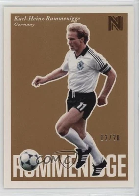 2017 Panini Nobility Short Prints Bronze /20 Karl-Heinz Rummenigge #88 - Image 1 of 2