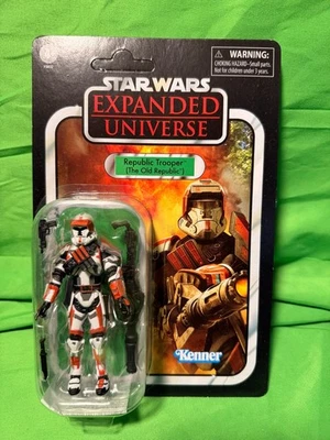 Colección Star Wars Vintage ~ REPUBLIC TROOPER ~ 2022 Universo Expandido Foto 1 de 2