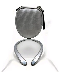 Genuine LG Tone Infinim HBS-910 Bluetooth Headset Harmon Kardon Sound Silver - Photo 1 sur 12