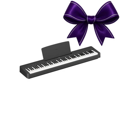 Piano digital Yamaha P143 88 teclas ação ponderada para iniciantes preto - Imagem 1 de 4