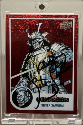 Silver Samurai Red Supernova #66 Marvel 2022 Beginnings: Vol 2: Series 1 Auto - Image 1 of 2