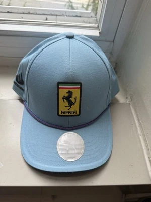 Scuderia Ferrari F1 Special Edition Miami GP Hat Puma 2024 With Sticker - Image 1 of 4