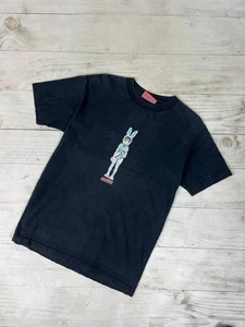 Camiseta vintage Hook Ups Death Bunny para hombre talla M negra - Imagen 1 de 9