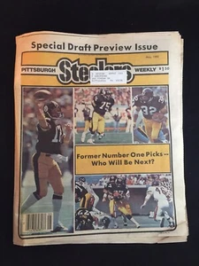 Vintage 1982 Pittsburgh Steelers Weekly Special Draft Issue - Picture 1 of 1