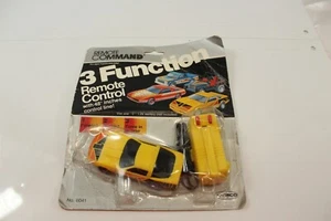 Toy Car Remote Control Vintage Collectible Remco Yellow Corvette - Picture 1 of 13