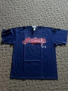 Cleveland Indians Tee Shirt American League Lofton 7 Size XL - Picture 1 of 2