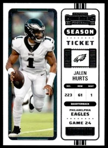 2022 Panini Contenders Jalen Hurts Philadelphia Eagles #76 - Foto 1 di 2