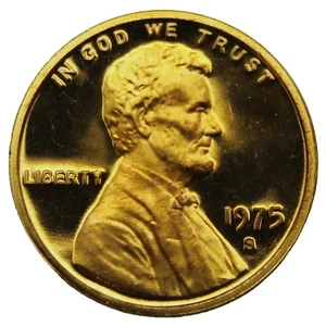 1975-S Proof Lincoln Cent - Picture 1 of 2