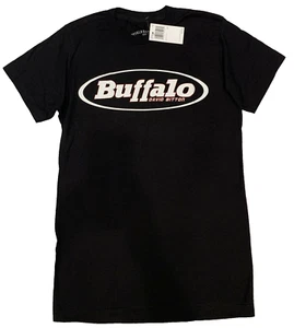 Buffalo David Bitton Mens Crew Neck T-Shirt Short Sleeve Tee Size: SMALL Black - Picture 1 of 4