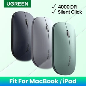 UGREEN Wireless Mouse 4000 DPI 2.4G Silent Click Mice For Laptop PC MacBook iPad - Picture 1 of 9
