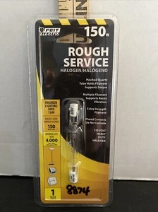 150w/130v Heavy Duty T3 Lamp Bulb - FEIT Electric - Rough Service - Picture 1 of 3
