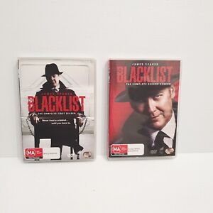 The Blacklist Seasons 1 & 2 DVD James Spader - Region 2 & 4 PAL VGC To Like New
