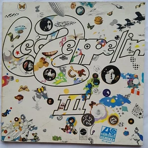 LED ZEPPELIN - III - VERSION 1 -Mispressed SWAPPED SONGS - RARE EX-YUGOSLAVIA LP - Picture 1 of 6