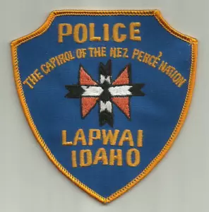 Idaho Lapwai Nez Perce Nation Tribal Police SSI - Foto 1 di 2