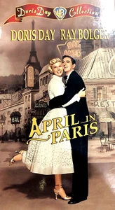 April in Paris VHS DORIS DAY COVER AS SHOWN - Picture 1 of 1