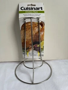 Cuisinart Chicken Rack Chicken Holder Stainless Steel NEW - Picture 1 of 2