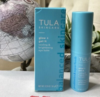Tula Glow & Get It Eye Balm Cooling And Brightening .35oz/10g - NEW in Box - Image 1 of 4