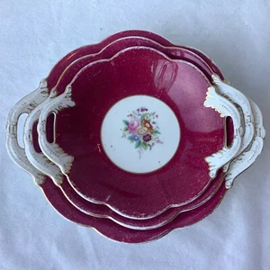Coalport Nesting Dishes - Set of 3 - Graduated Bowls - one with repair - Picture 1 of 11