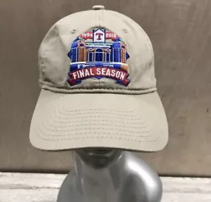 Texas Rangers 1994 - 2019 Final Season Baseball Hat Cap “Carter Blood Care Logo” - Picture 1 of 8