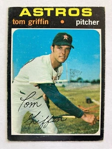 1971 Topps #471 Tom Griffin (Houston Astros) - Picture 1 of 2