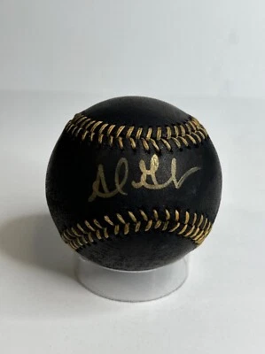 Adrián González Firmado Black Rawlings OMLB Dodgers/Redsox/Padres PSA 6A53635 Foto 1 de 2
