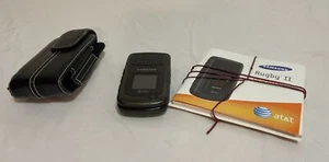 Samsung SGH-A847 Rugby 2 II AT&T 3G Klapphandy Dummhandy SCHWARZ Grade C - Bild 1 von 9