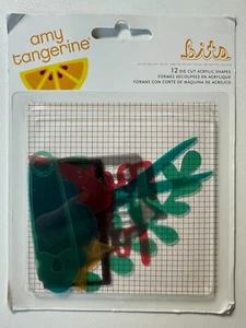 Amy Kit Cucito Mandarino Forme Acriliche Fustellate - 12 Pezzi - Foto 1 di 2