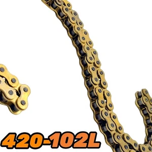 #420 CHAIN 102 LINK ATV DIRT PIT BIKE QUAD TAOTAO SUNL 110CC 125CC - Bild 1 von 6