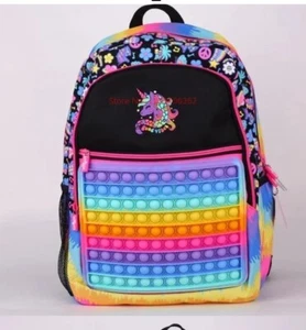 Genuine Australia Smiggle Children Unicorn Bubble Backpack School  42x15x30cm - Picture 1 of 2