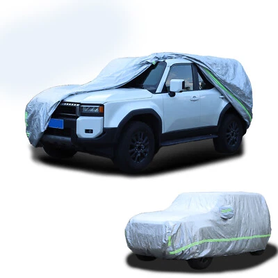 Cubierta de coche impermeable sol nieve polvo protector UV para Toyota Land Cruiser 2024-up Foto 1 de 4