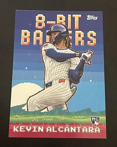 2025 Topps Serie 1 Celebración 8-Bit Ballers 8B-25 Kevin Alcántara RC Mets - Imagen 1 de 2