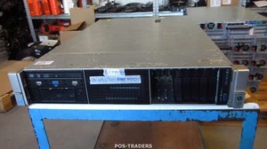 Serveur de montage rack HP DL380 G9 1 x processeur / pas de RAM / PAS DE DISQUE DUR 2 x 500 W bloc d'alimentation - pas de plateau de disque dur - Photo 1/7