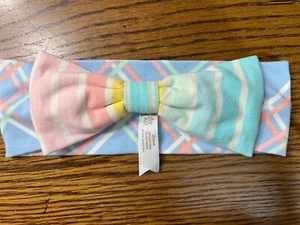 NWOT Matilda Jane Stripe & Diamond Bow Headband Dream Chasers Size 18-24 Months - Picture 1 of 2
