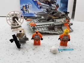 ❤️ LEGO Star Wars 7130 Snowspeeder (complete) / Minifigs (missing parts)